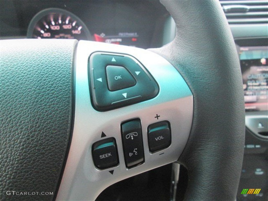 2015 Explorer XLT - Magnetic / Charcoal Black photo #30