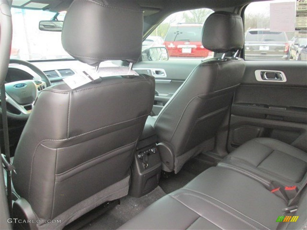 2015 Explorer XLT - Magnetic / Charcoal Black photo #42