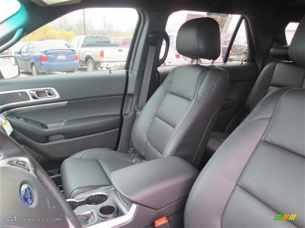 2015 Explorer XLT - Magnetic / Charcoal Black photo #45