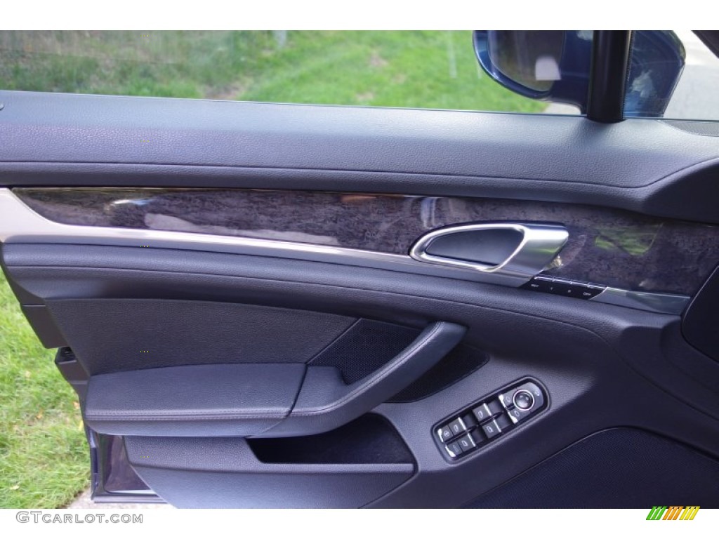 2011 Panamera 4 - Dark Blue Metallic / Black photo #13