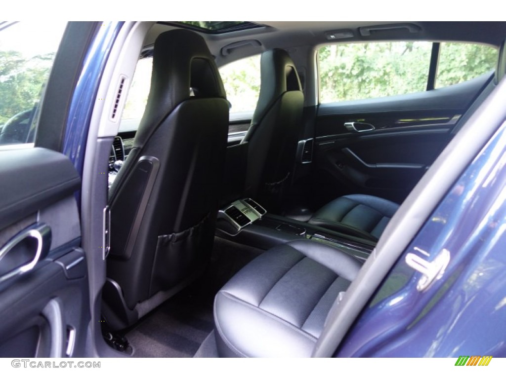 2011 Panamera 4 - Dark Blue Metallic / Black photo #14