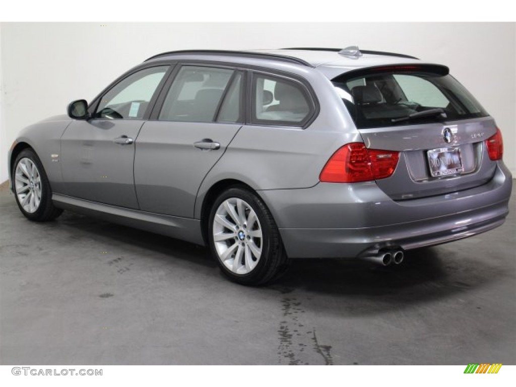 2011 3 Series 328i xDrive Sports Wagon - Space Gray Metallic / Gray Dakota Leather photo #3