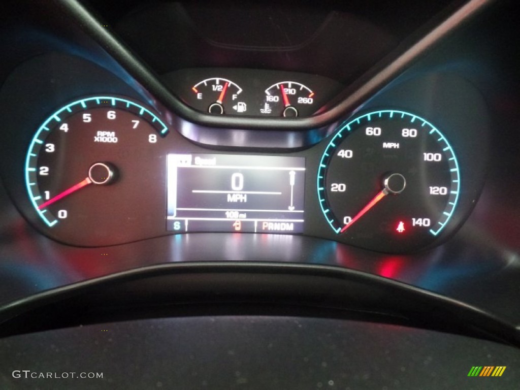 2016 Chevrolet Colorado Z71 Crew Cab 4x4 Gauges Photo #106536235