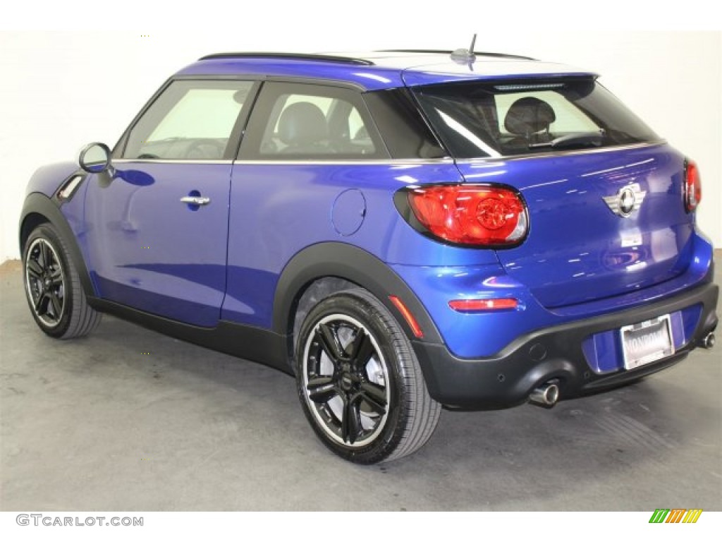 2015 Paceman Cooper S All4 - Starlight Blue Metallic / Carbon Black photo #3