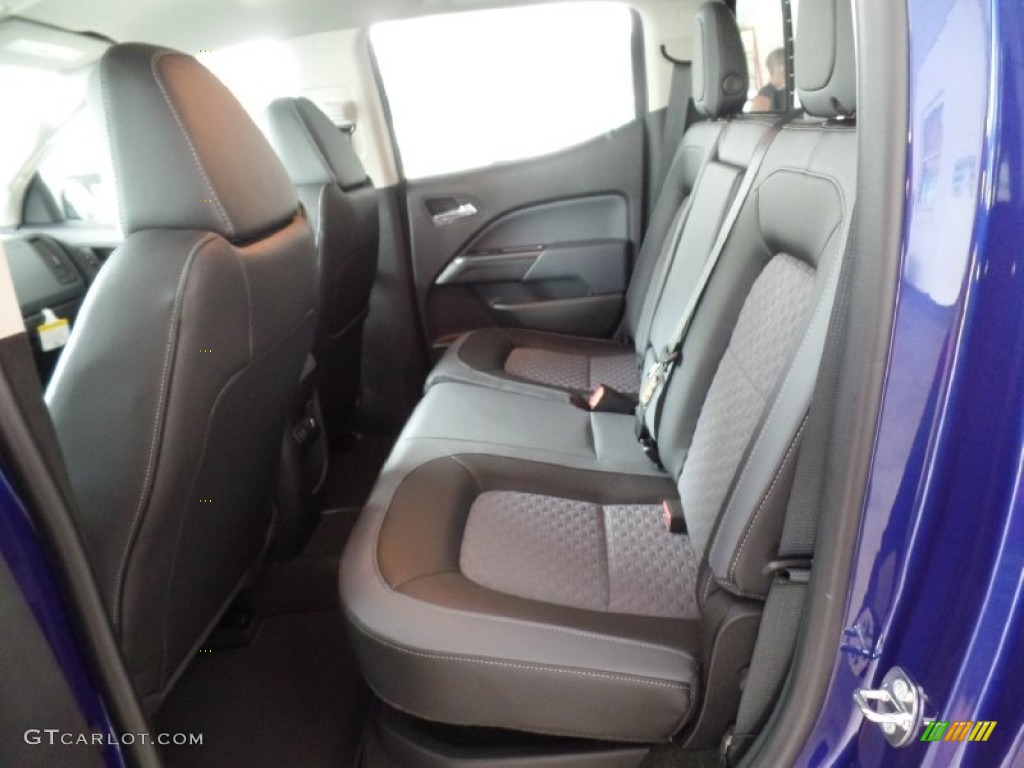 Jet Black Interior 2016 Chevrolet Colorado Z71 Crew Cab 4x4 Photo #106536508
