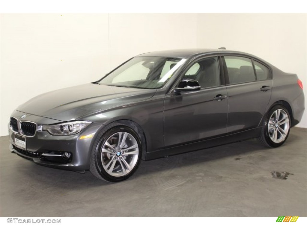 2015 3 Series 328i xDrive Sedan - Mineral Grey Metallic / Black photo #5