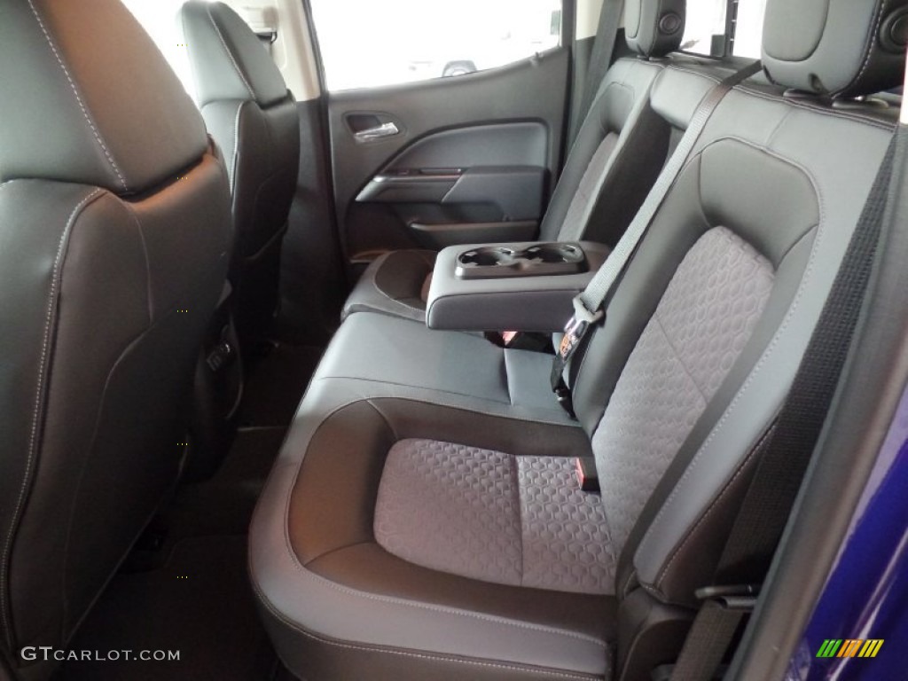 Jet Black Interior 2016 Chevrolet Colorado Z71 Crew Cab 4x4 Photo #106536519