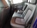 2016 Chevrolet Colorado Z71 Crew Cab 4x4 Rear Seat