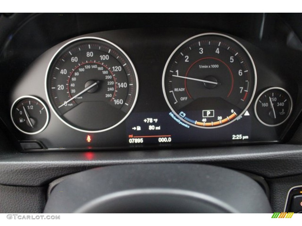 2015 BMW 4 Series 428i xDrive Gran Coupe Gauges Photo #106536911