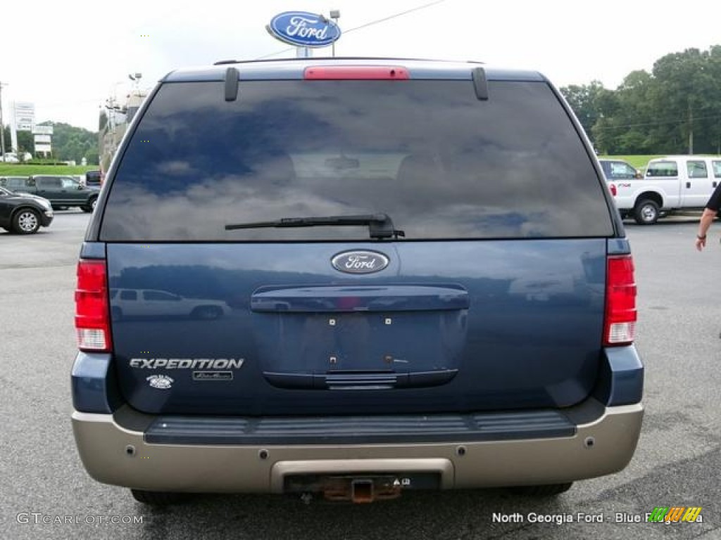 2003 Expedition Eddie Bauer 4x4 - Medium Wedgewood Blue Metallic / Medium Parchment photo #4
