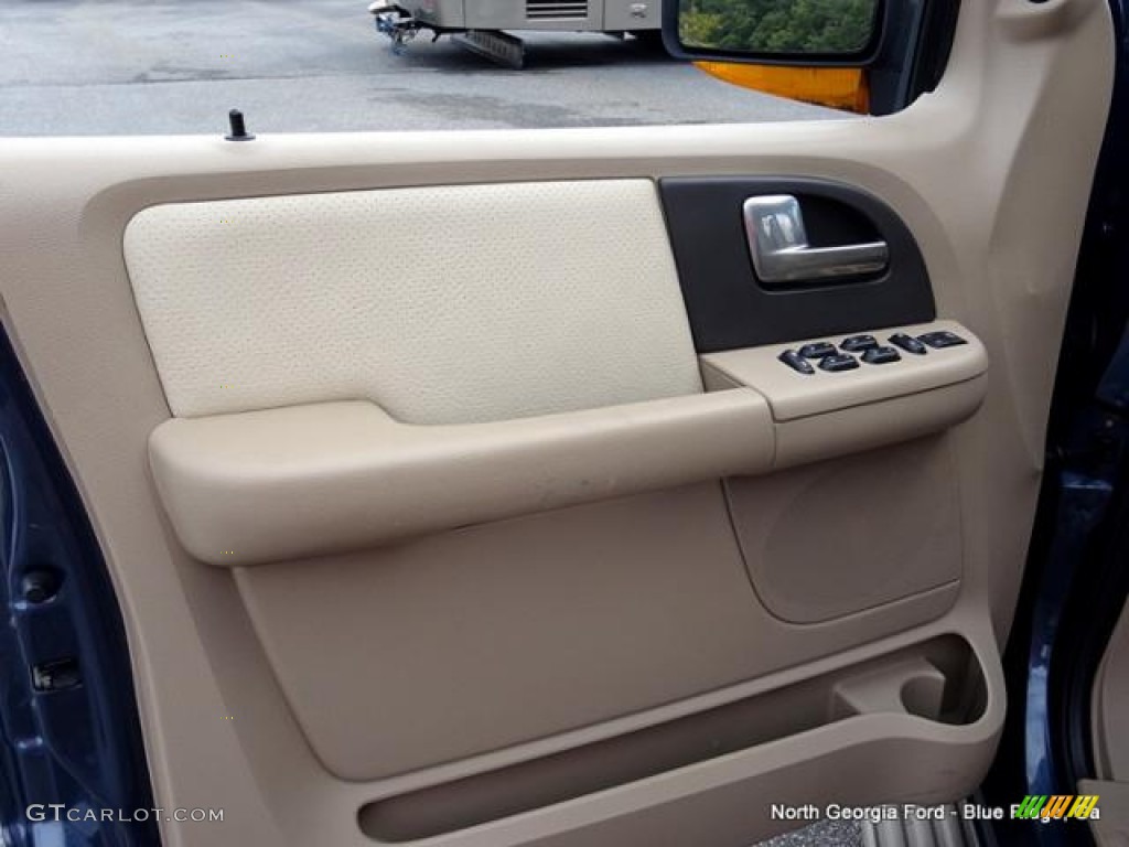 2003 Expedition Eddie Bauer 4x4 - Medium Wedgewood Blue Metallic / Medium Parchment photo #32