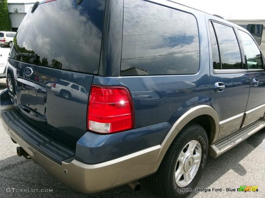 2003 Expedition Eddie Bauer 4x4 - Medium Wedgewood Blue Metallic / Medium Parchment photo #39