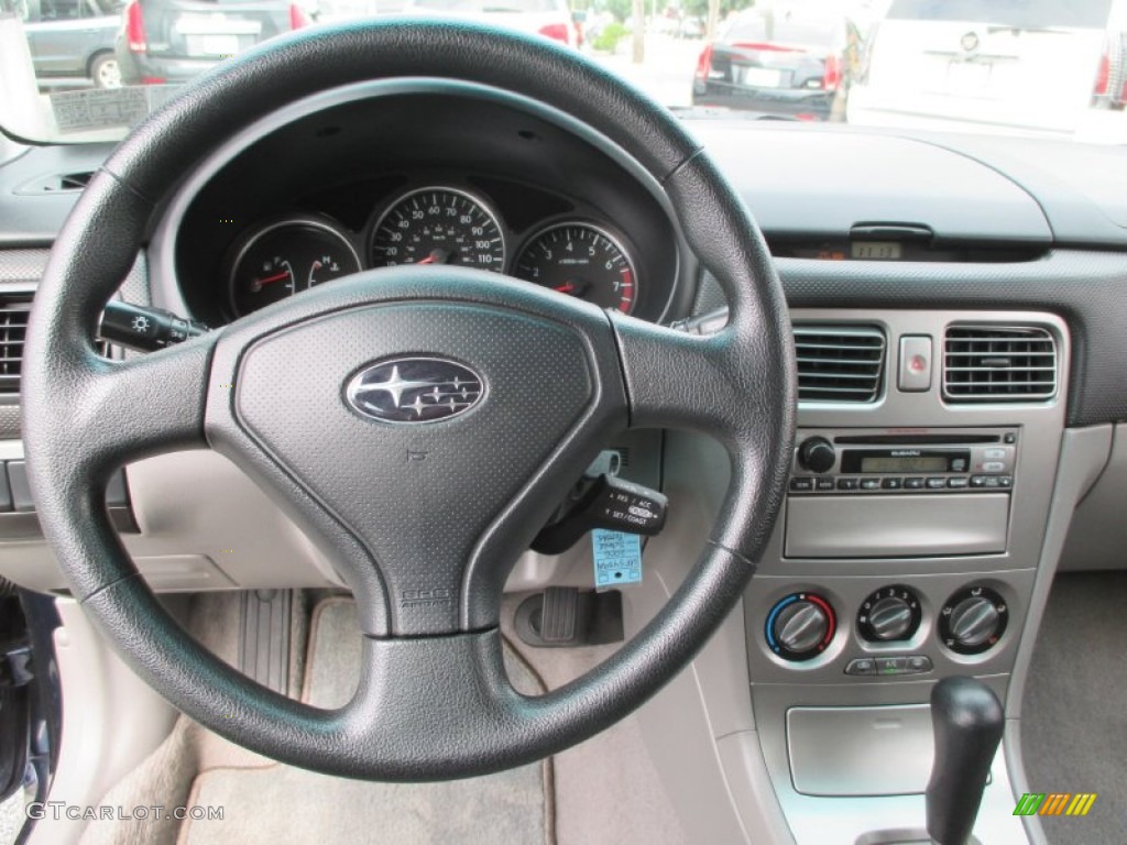 2006 Forester 2.5 X - Regal Blue Pearl / Graphite Gray photo #14