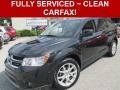 Brilliant Black Crystal Pearl 2012 Dodge Journey Crew