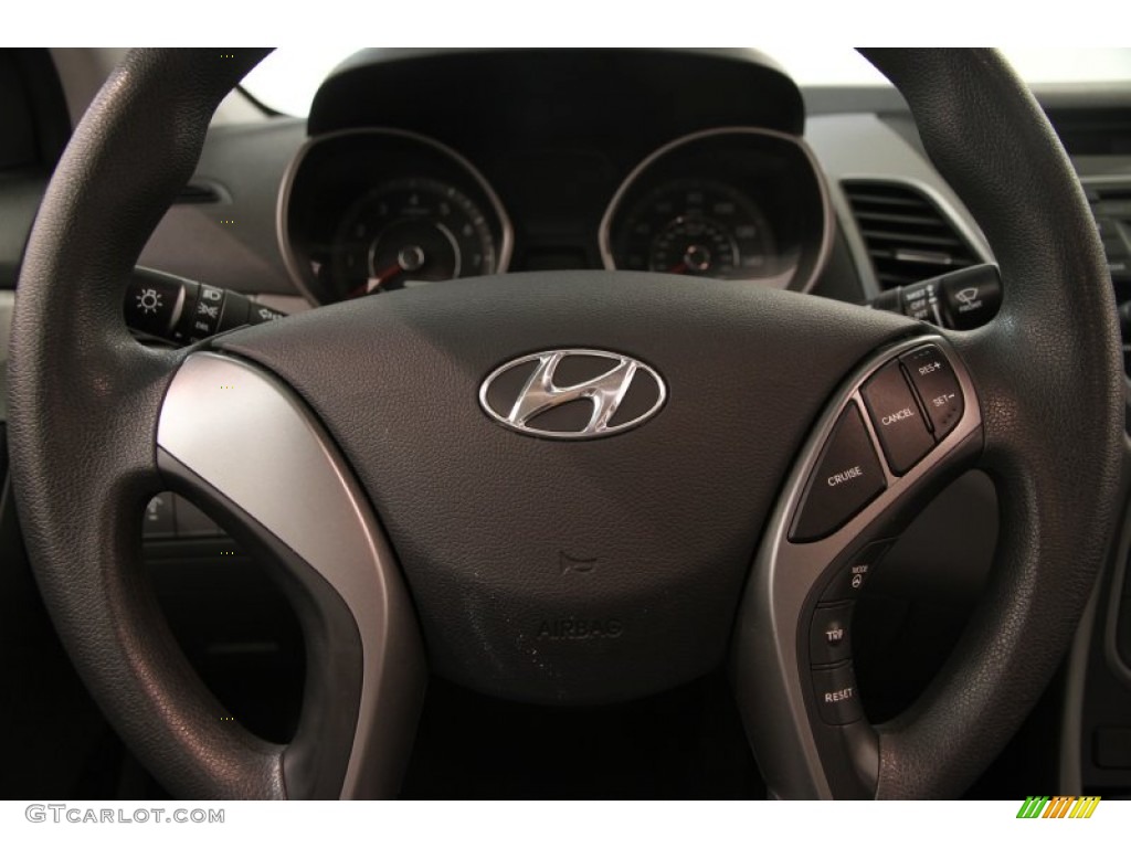 2014 Elantra SE Sedan - Blue / Gray photo #6