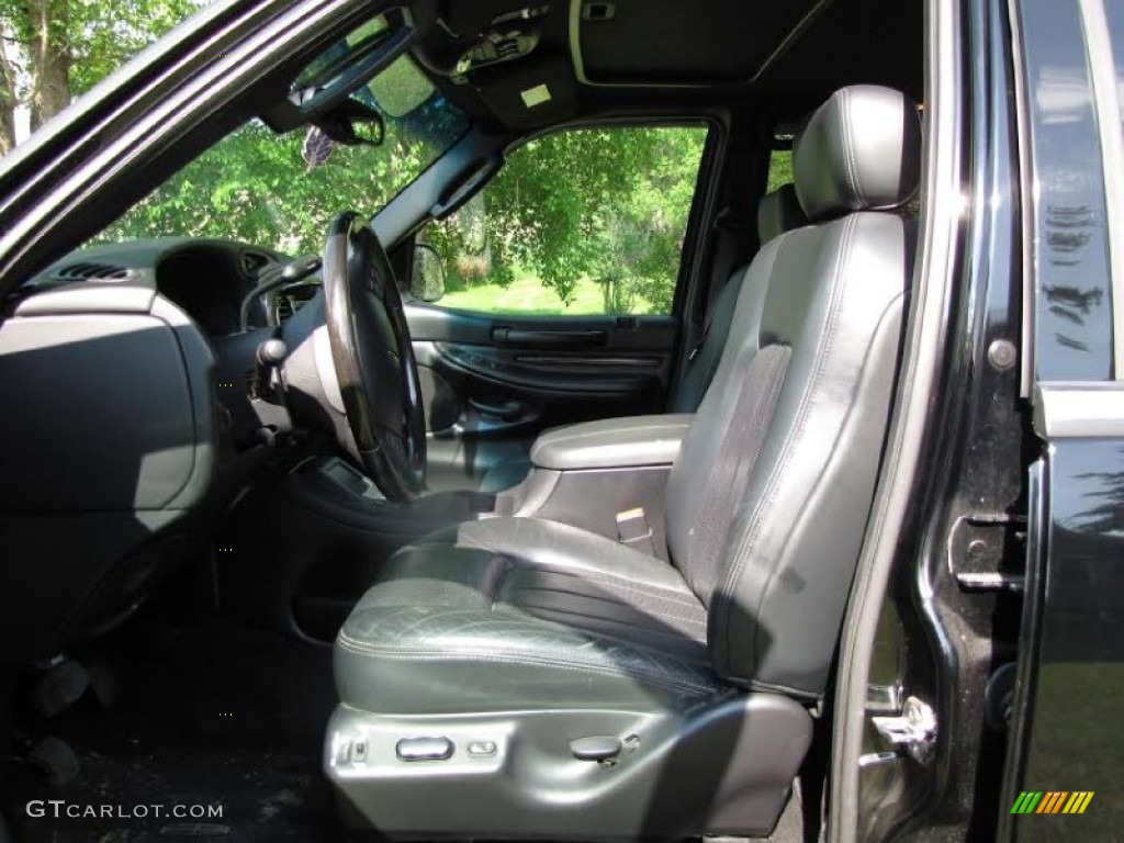2002 Lincoln Blackwood Crew Cab Interior Color Photos