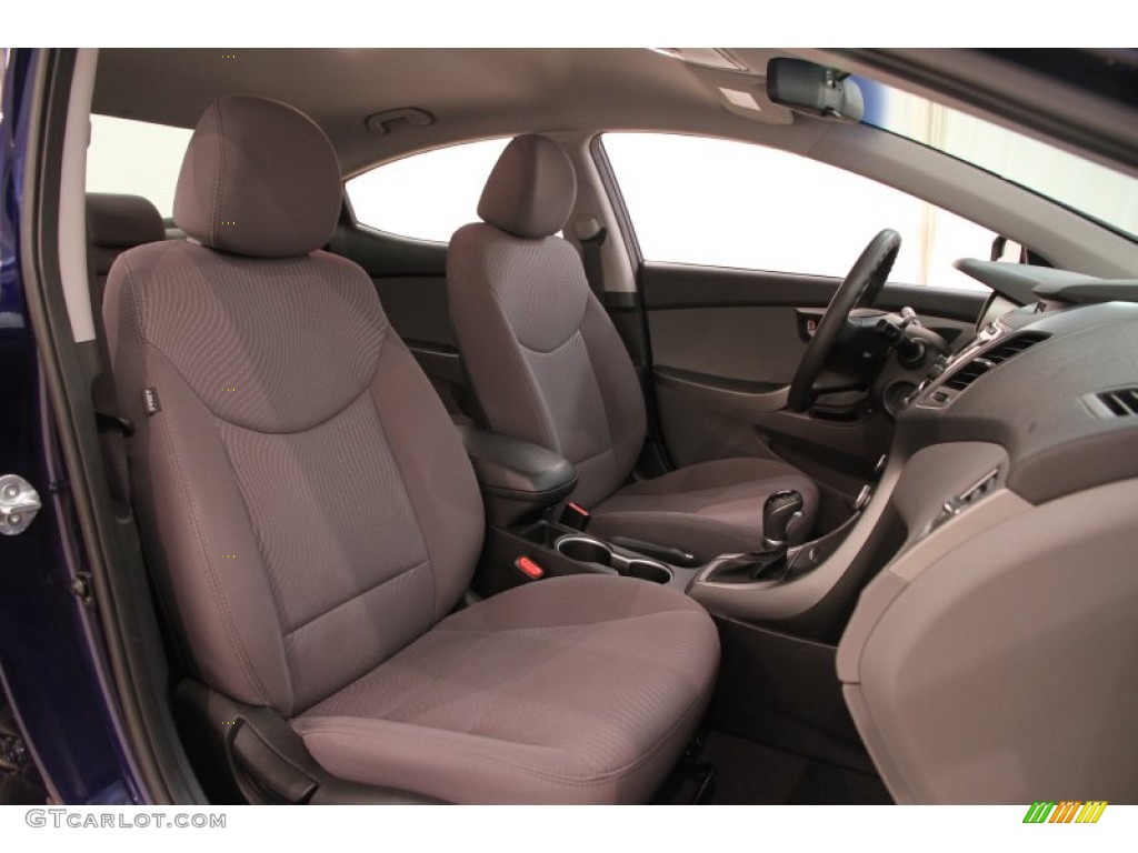 2014 Elantra SE Sedan - Blue / Gray photo #13