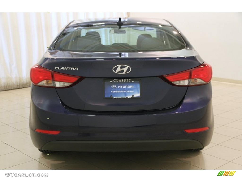 2014 Elantra SE Sedan - Blue / Gray photo #15