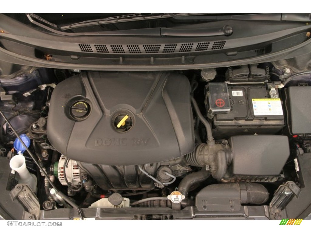 2014 Elantra SE Sedan - Blue / Gray photo #16