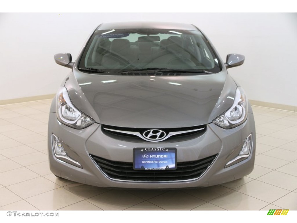 2014 Elantra SE Sedan - Gray / Gray photo #2