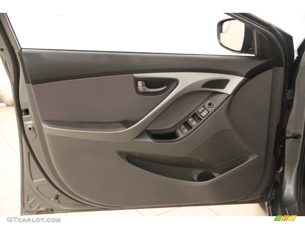 2014 Elantra SE Sedan - Gray / Gray photo #4