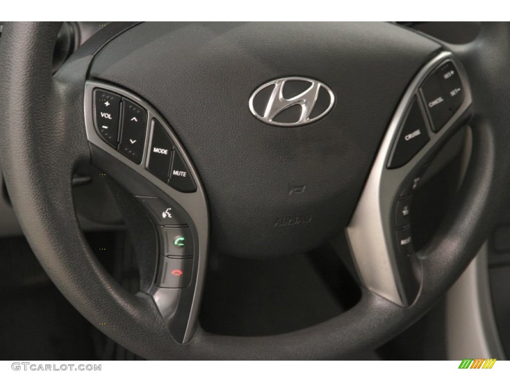 2014 Elantra SE Sedan - Gray / Gray photo #5