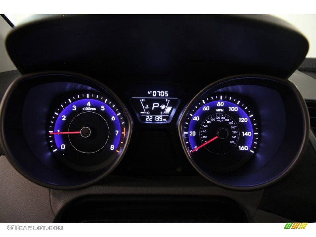 2014 Elantra SE Sedan - Gray / Gray photo #6