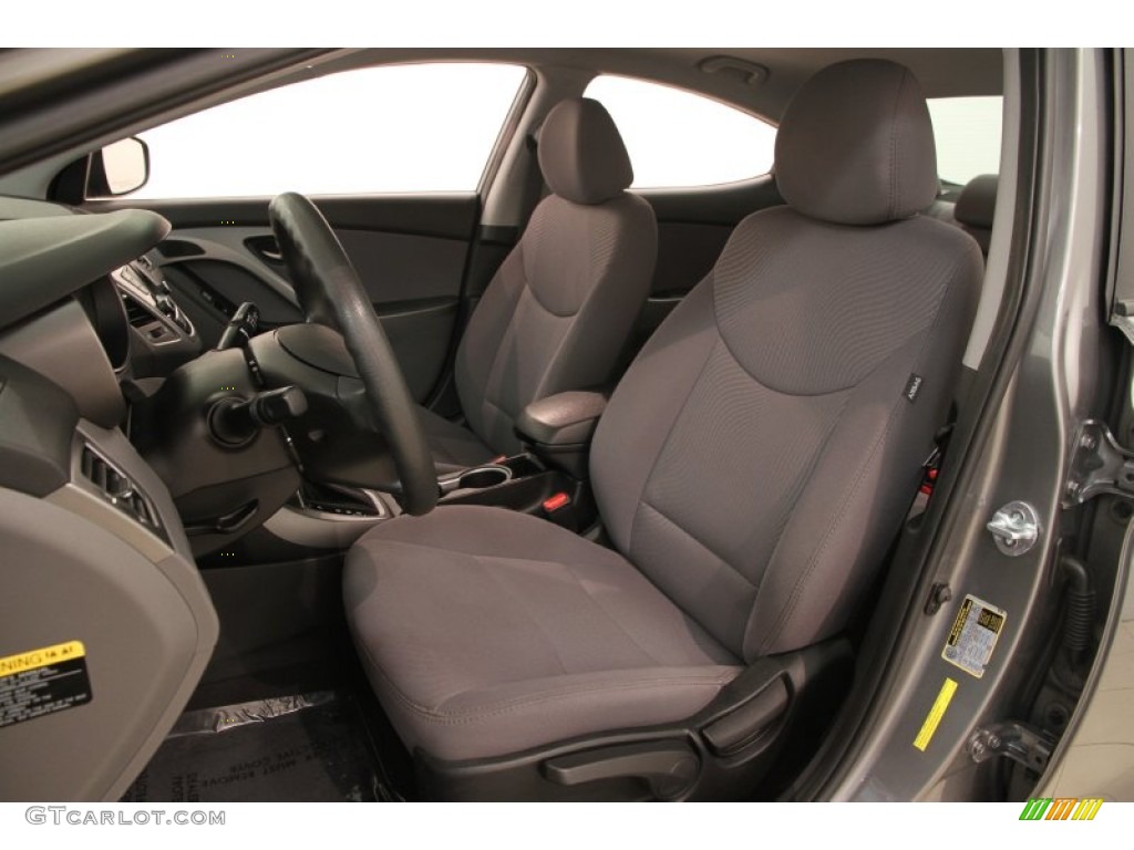 2014 Elantra SE Sedan - Gray / Gray photo #7