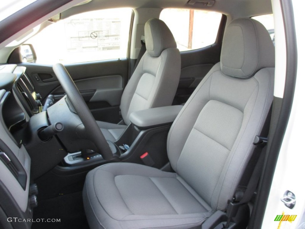 Jet Black/Dark Ash Interior 2016 Chevrolet Colorado WT Crew Cab 4x4 Photo #106540807