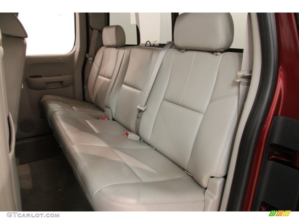 2008 Chevrolet Silverado 1500 Z71 Extended Cab 4x4 Rear Seat Photo #106541059