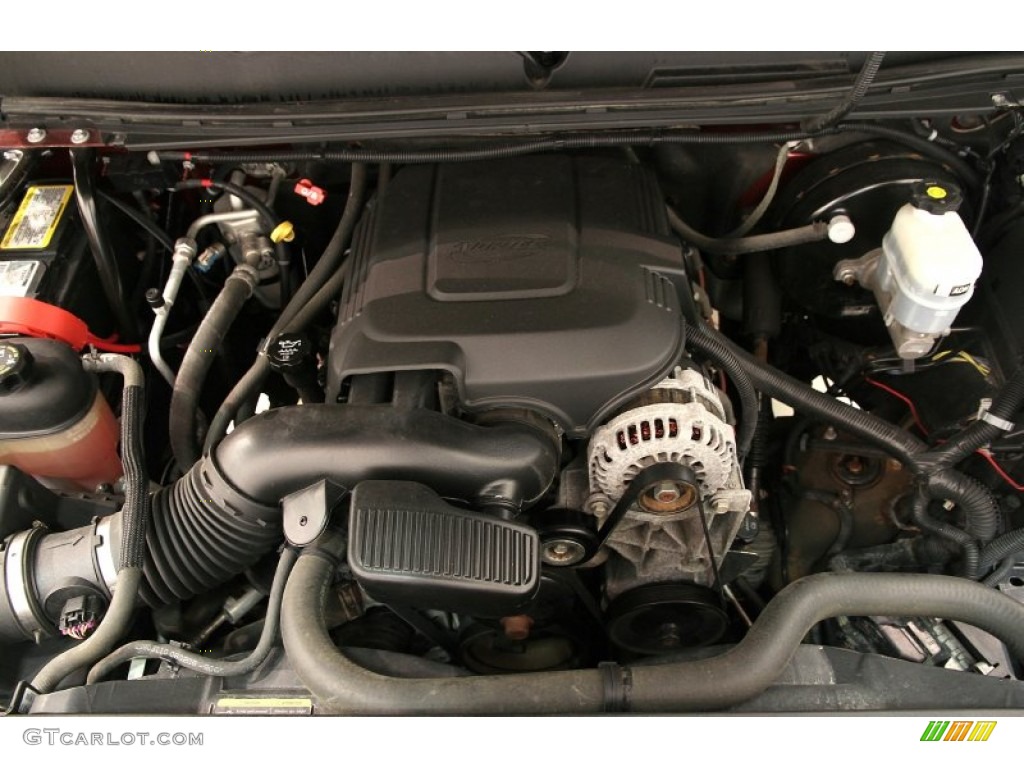 2008 Chevrolet Silverado 1500 Z71 Extended Cab 4x4 5.3 Liter OHV 16-Valve Vortec V8 Engine Photo #106541104