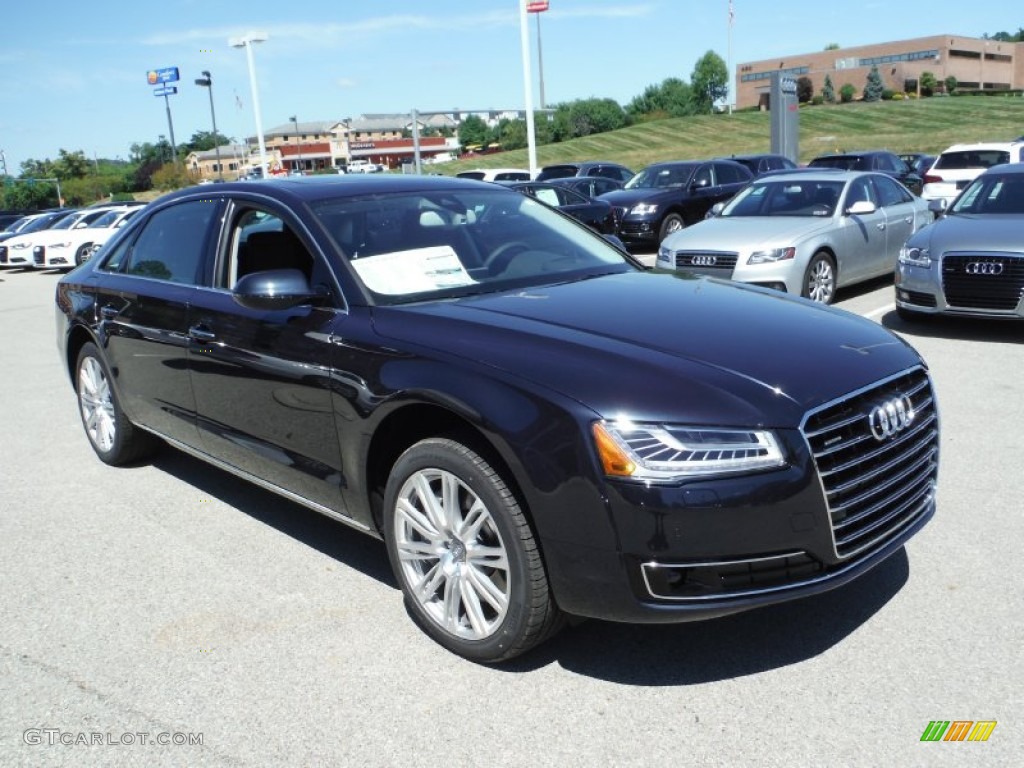 Moonlight Blue Metallic 2016 Audi A8 L 3.0T quattro Exterior Photo #106541563