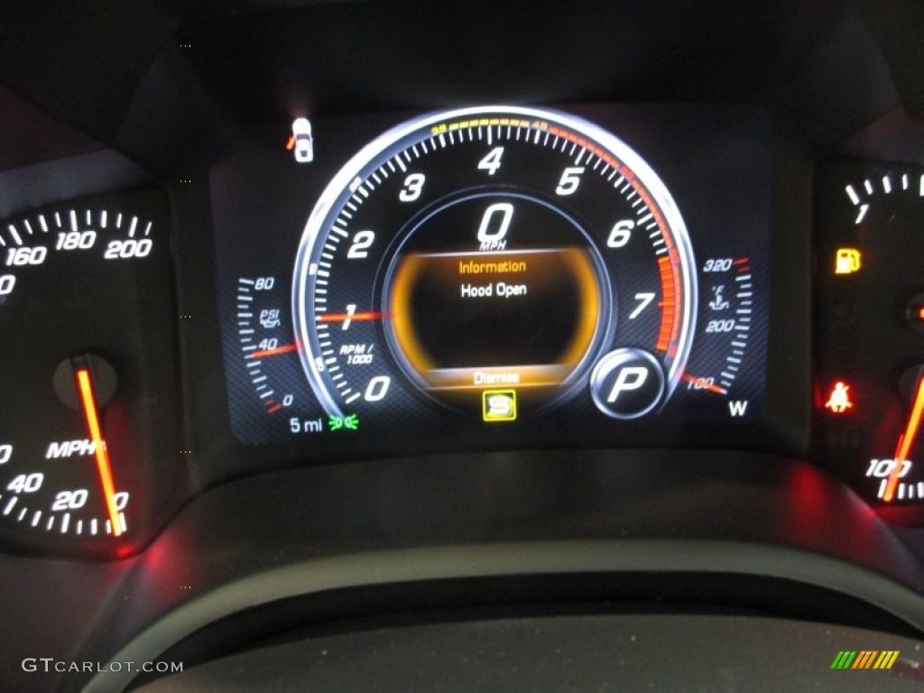 2016 Chevrolet Corvette Stingray Coupe Gauges Photo #106542107