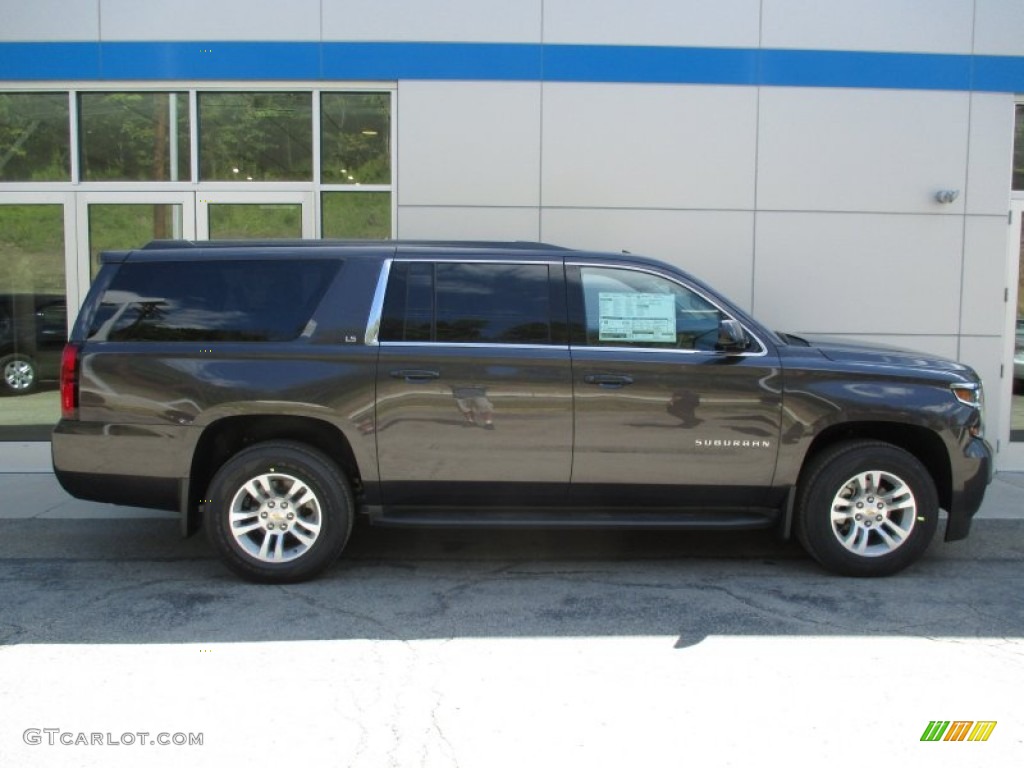 2016 Suburban LS 4WD - Tungsten Metallic / Jet Black photo #2