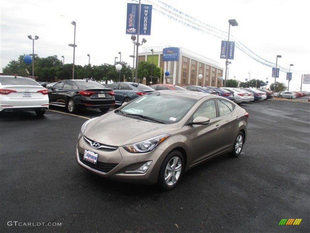 2016 Elantra Value Edition - Desert Bronze / Beige photo #3