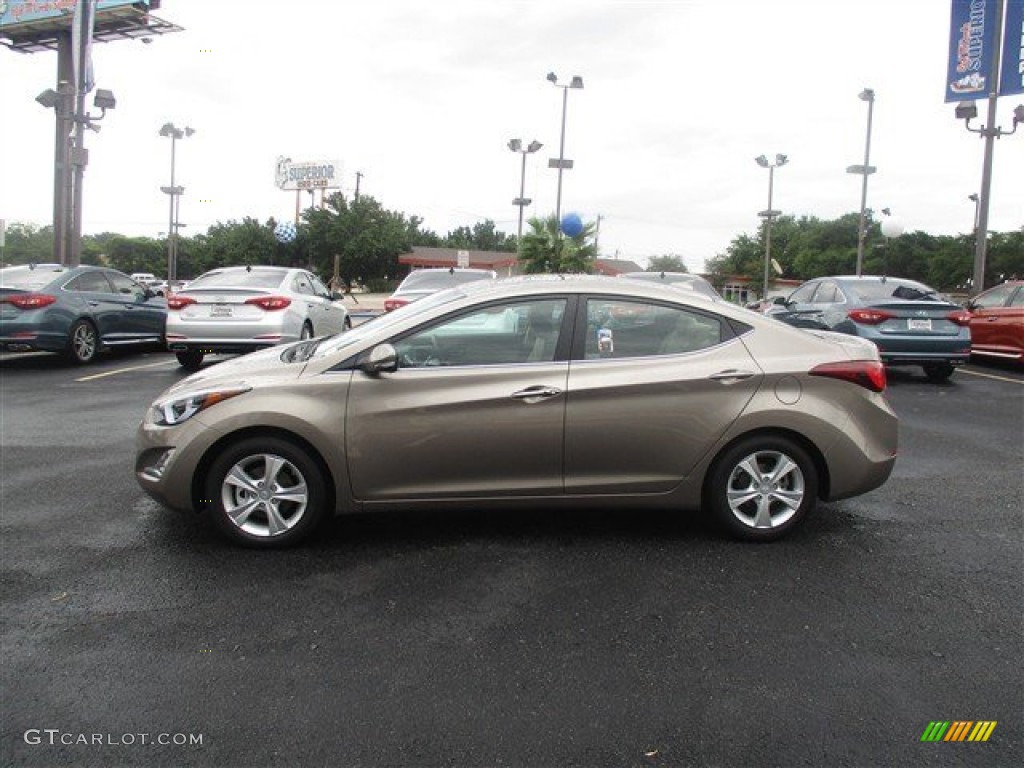 2016 Elantra Value Edition - Desert Bronze / Beige photo #4