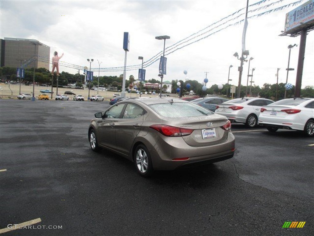 2016 Elantra Value Edition - Desert Bronze / Beige photo #5