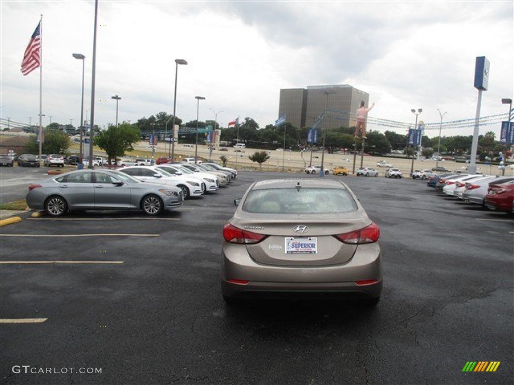 2016 Elantra Value Edition - Desert Bronze / Beige photo #6