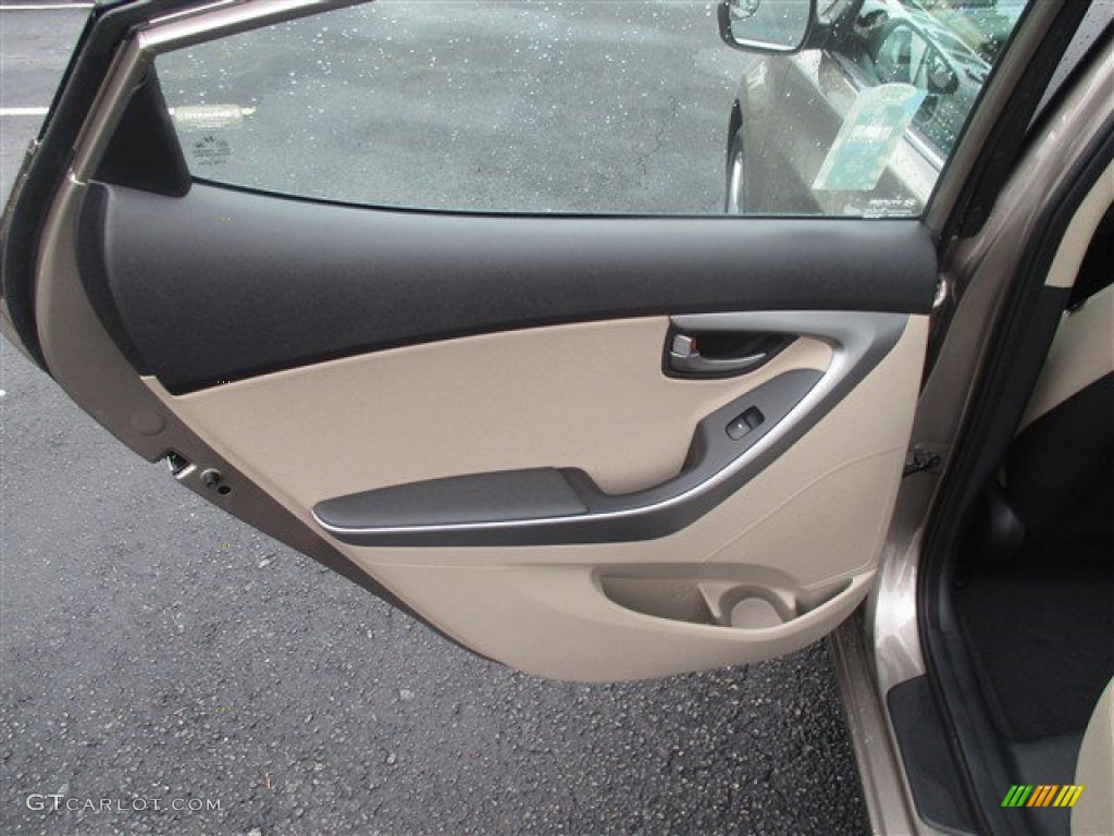 2016 Elantra Value Edition - Desert Bronze / Beige photo #10