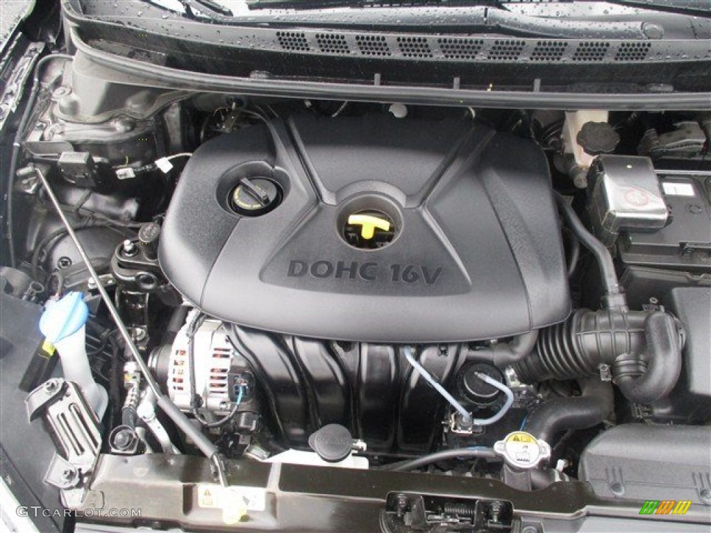 2016 Elantra SE - Phantom Black / Beige photo #14