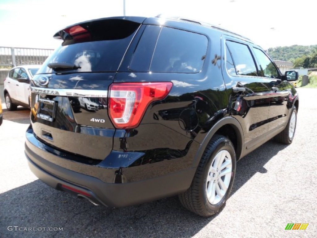 2016 Explorer 4WD - Shadow Black / Medium Light Camel photo #3