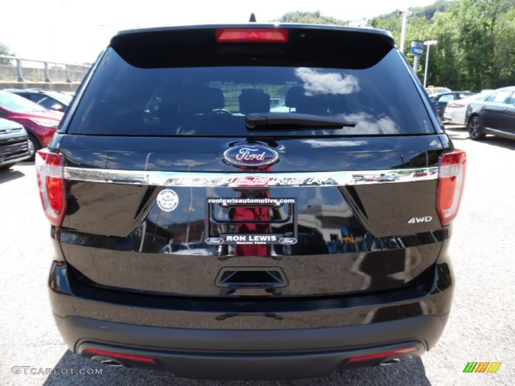 2016 Explorer 4WD - Shadow Black / Medium Light Camel photo #4