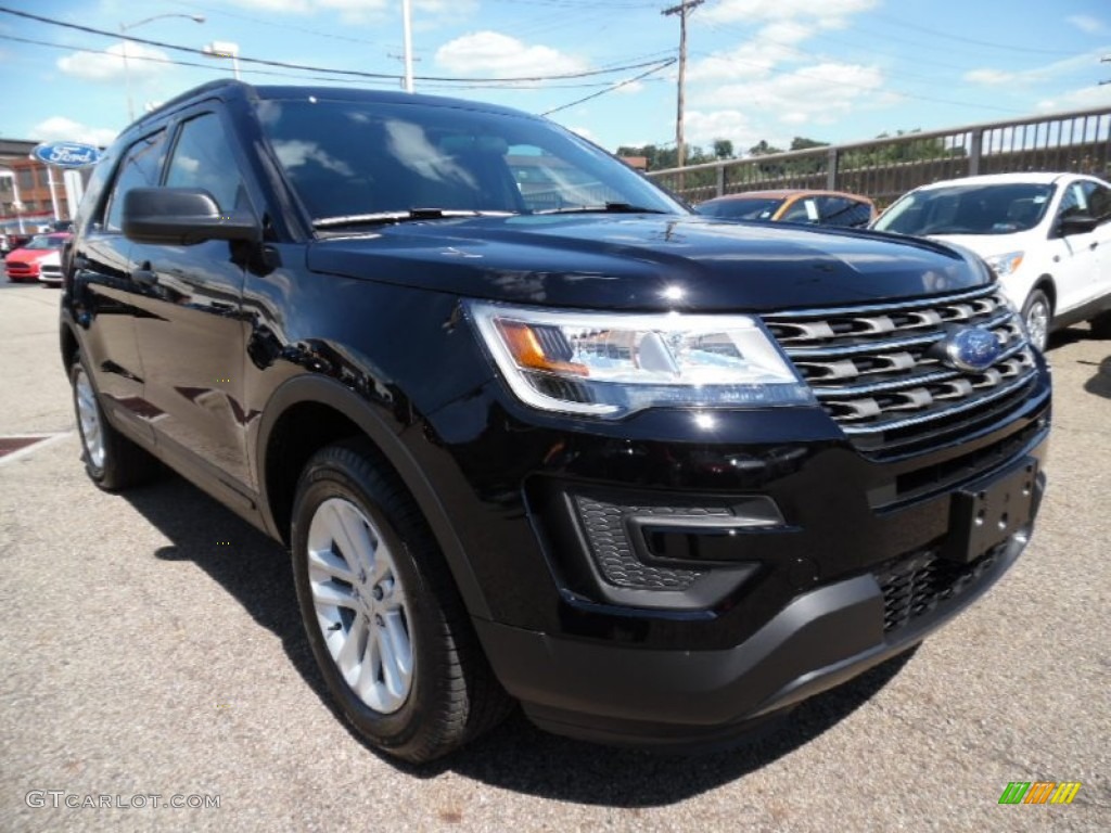 2016 Explorer 4WD - Shadow Black / Medium Light Camel photo #10