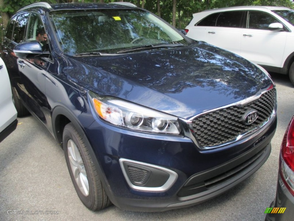Blaze Blue 2016 Kia Sorento LX Exterior Photo #106546375