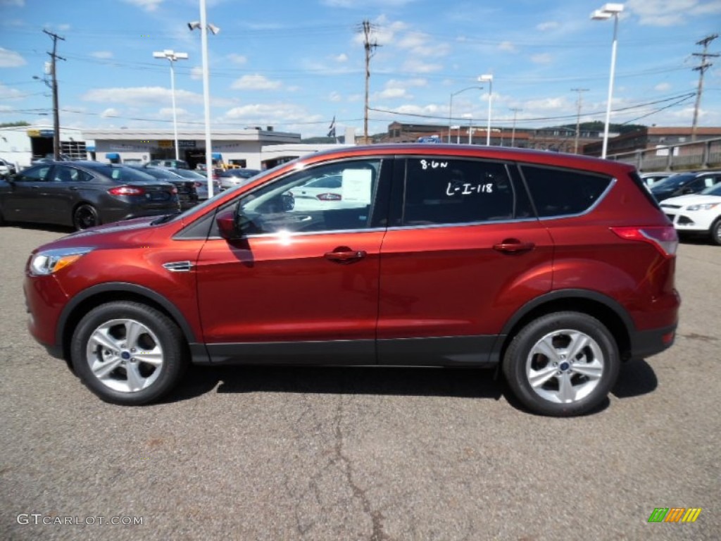 2016 Escape SE 4WD - Sunset Metallic / Charcoal Black photo #7