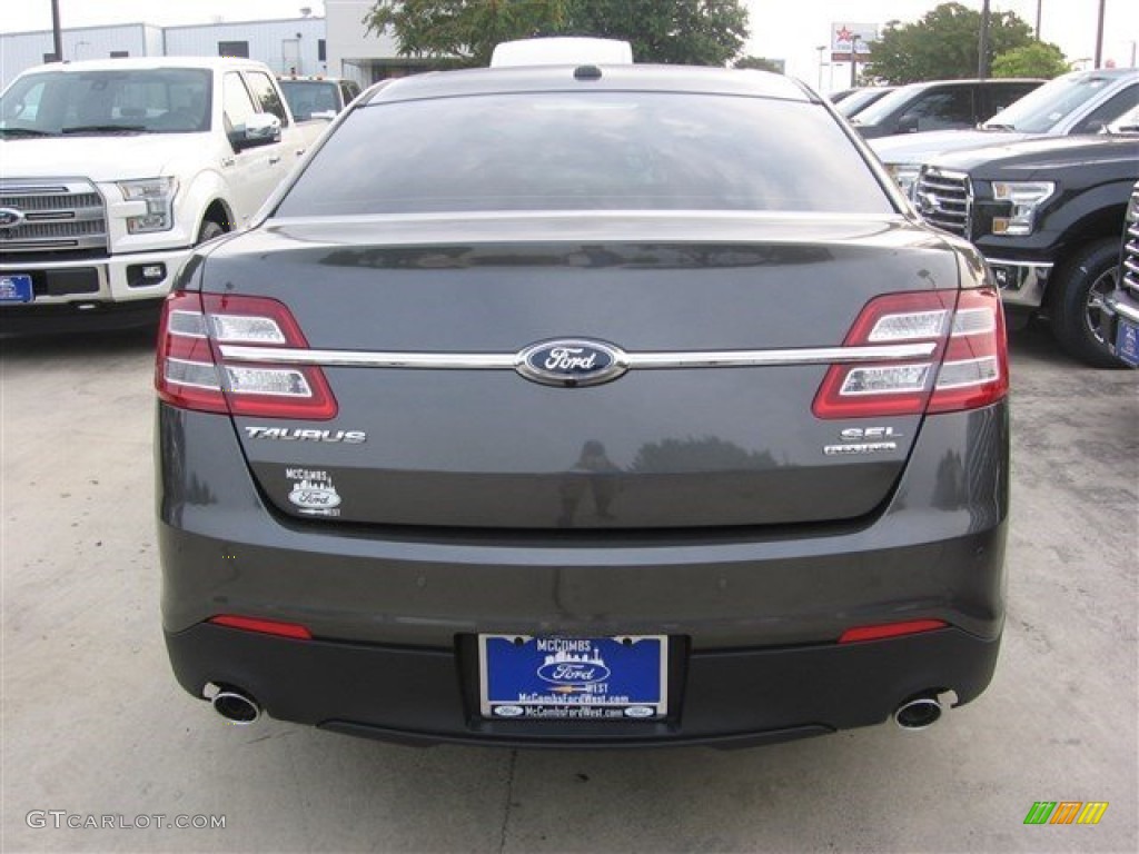 2015 Taurus SEL - Magnetic Metallic / Charcoal Black photo #9
