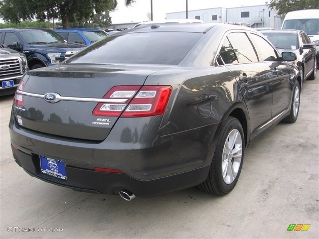 2015 Taurus SEL - Magnetic Metallic / Charcoal Black photo #10