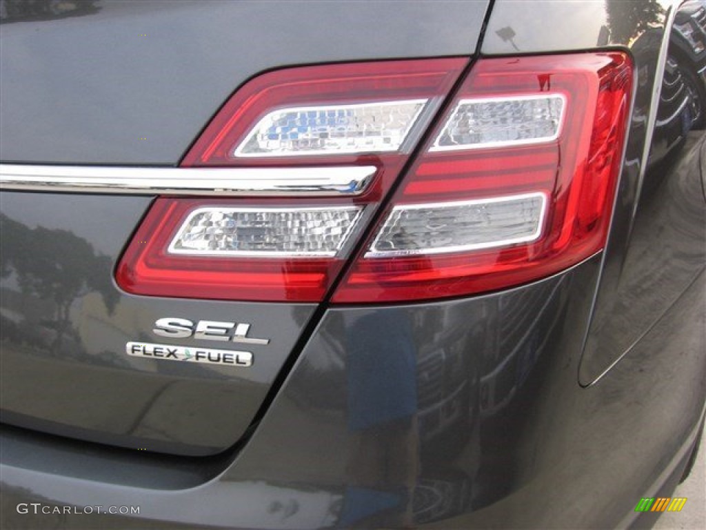 2015 Taurus SEL - Magnetic Metallic / Charcoal Black photo #11