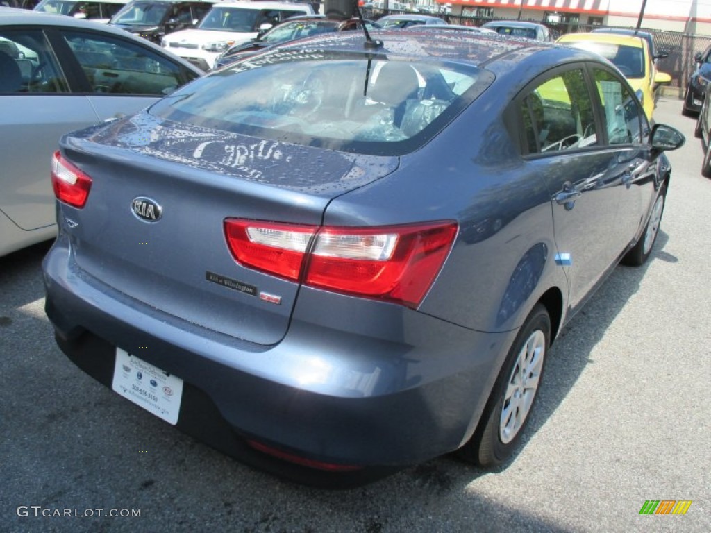 2016 Urban Blue Kia Rio LX Sedan 106539004 Photo 4