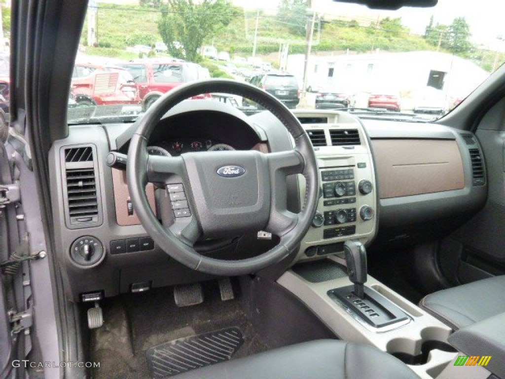 2008 Ford Escape XLT V6 4WD Charcoal Dashboard Photo #106547302